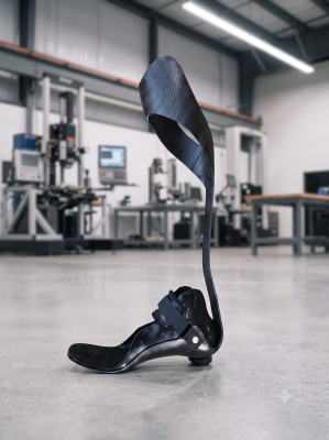 Aerospace Carbon Dynamic Bracing Image